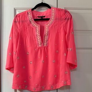 Victoria's Secret Pink Embellished Blouse